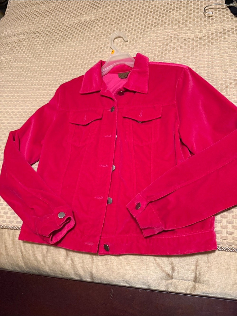 Hot pink Velveteen